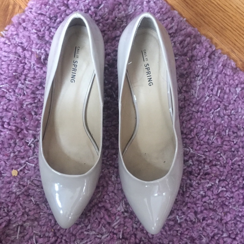 Call it Spring Kitten Heels- Worn Once